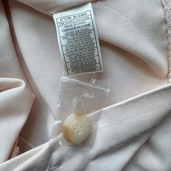 BB DAKOTA STEVE MADDEN Ivory Jacket Coat L - Picture 7 of 7